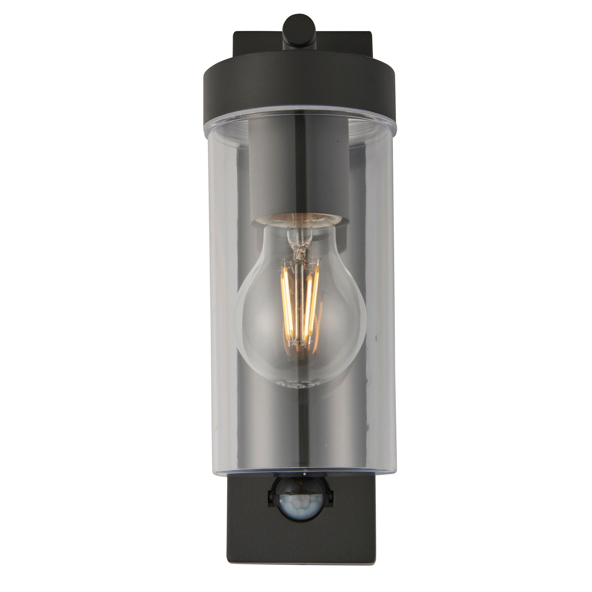 hayden pir sensor outdoor wall light p44 15w by saxby lighting, close up image 116