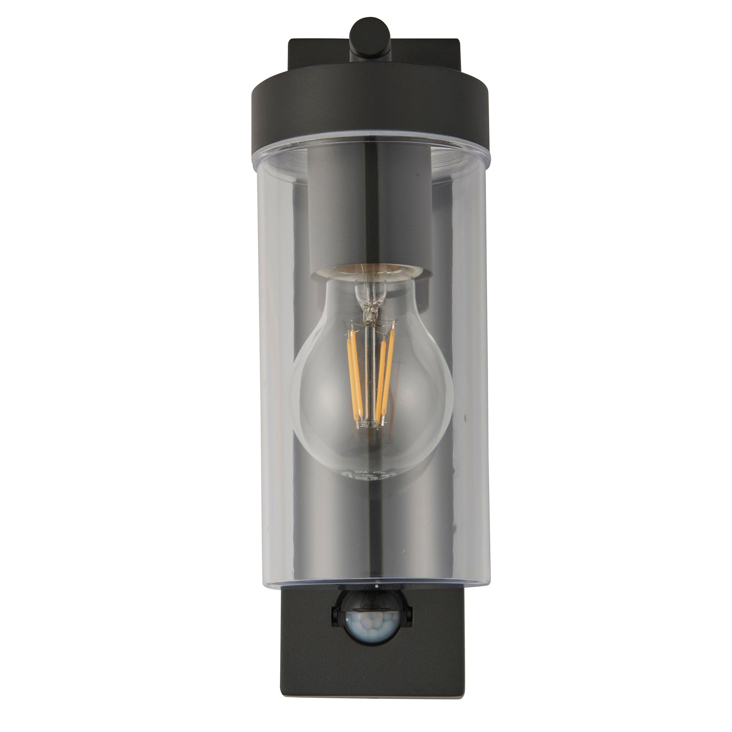 hayden pir sensor outdoor wall light p44 15w by saxby lighting, close up image 83