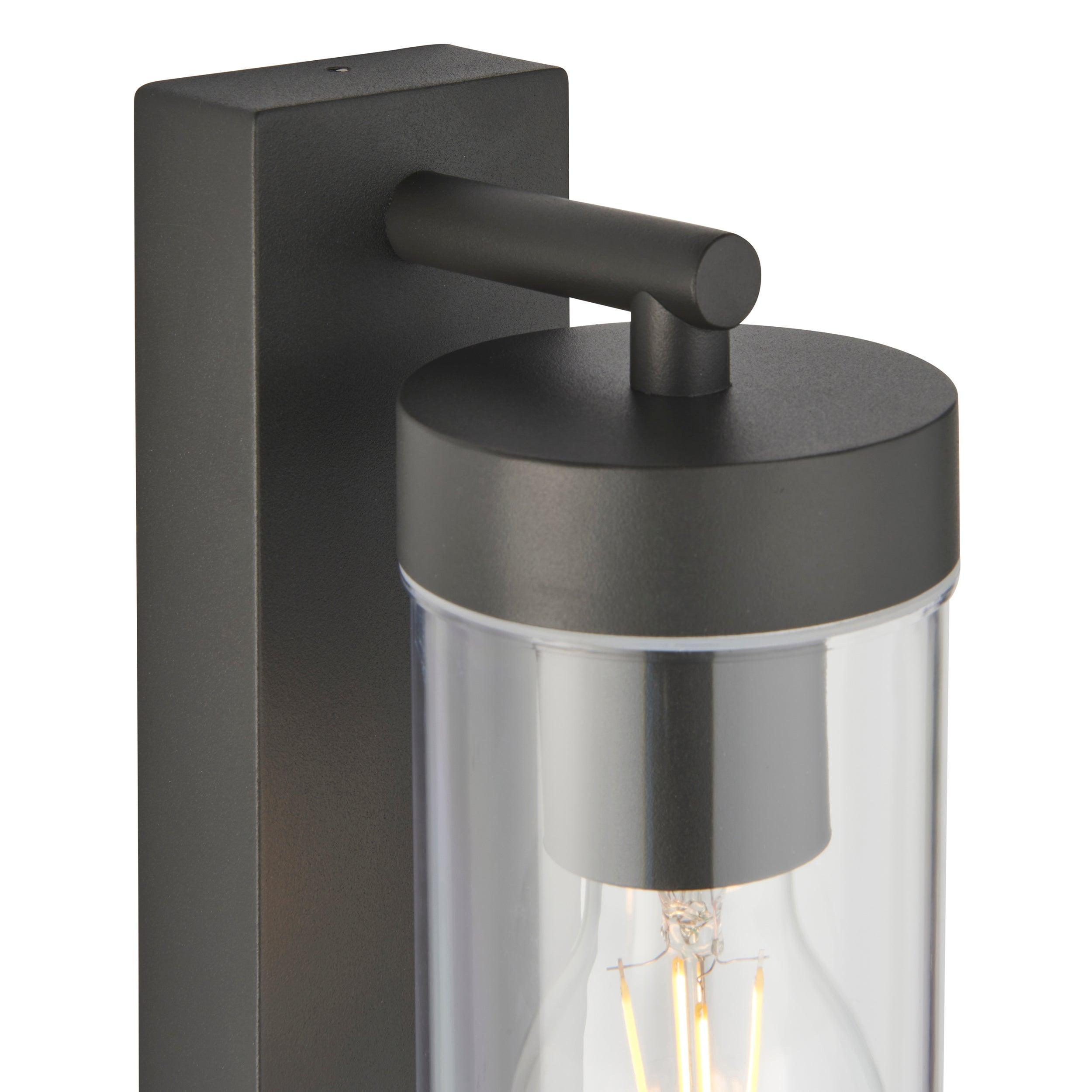 hayden pir sensor outdoor wall light p44 15w by saxby lighting, close up image 46