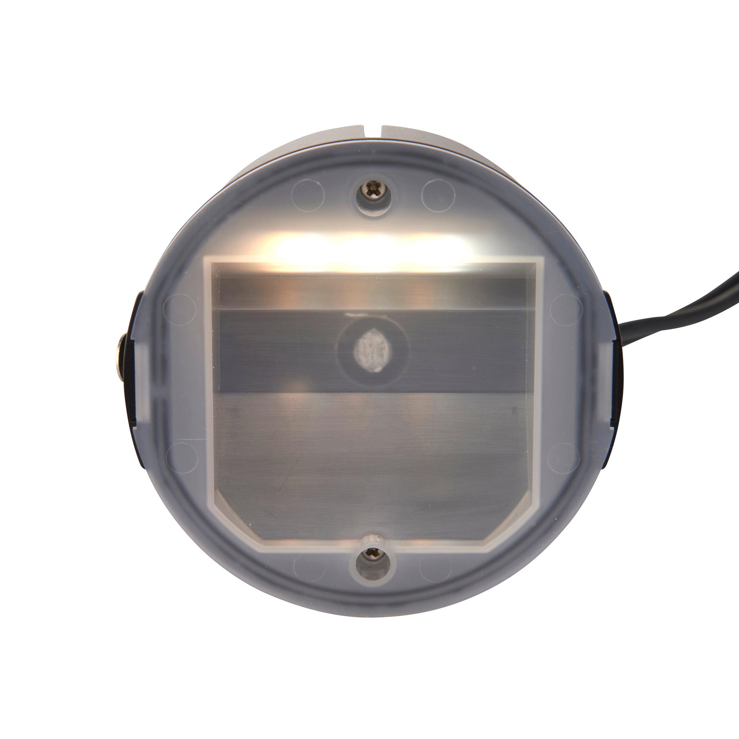 albus cct square black led outdoor wall light ip65 1 5w by saxby lighting, close up image 117