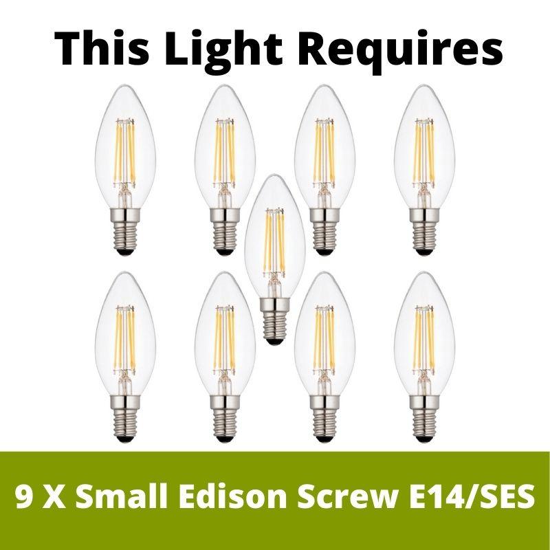 Hinkley Sawyer 9 Light Outdoor Chandelier