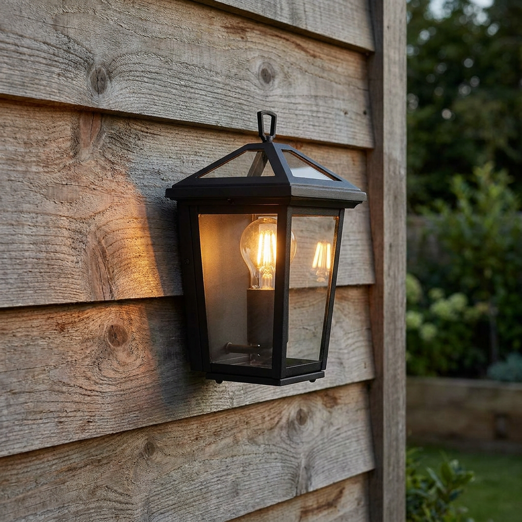 Alford Place 1 Light Outdoor Half Lantern
