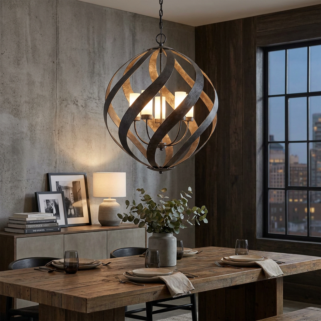 Blacksmith 5 Light Outdoor Chandelier-warehouse-25-09-26