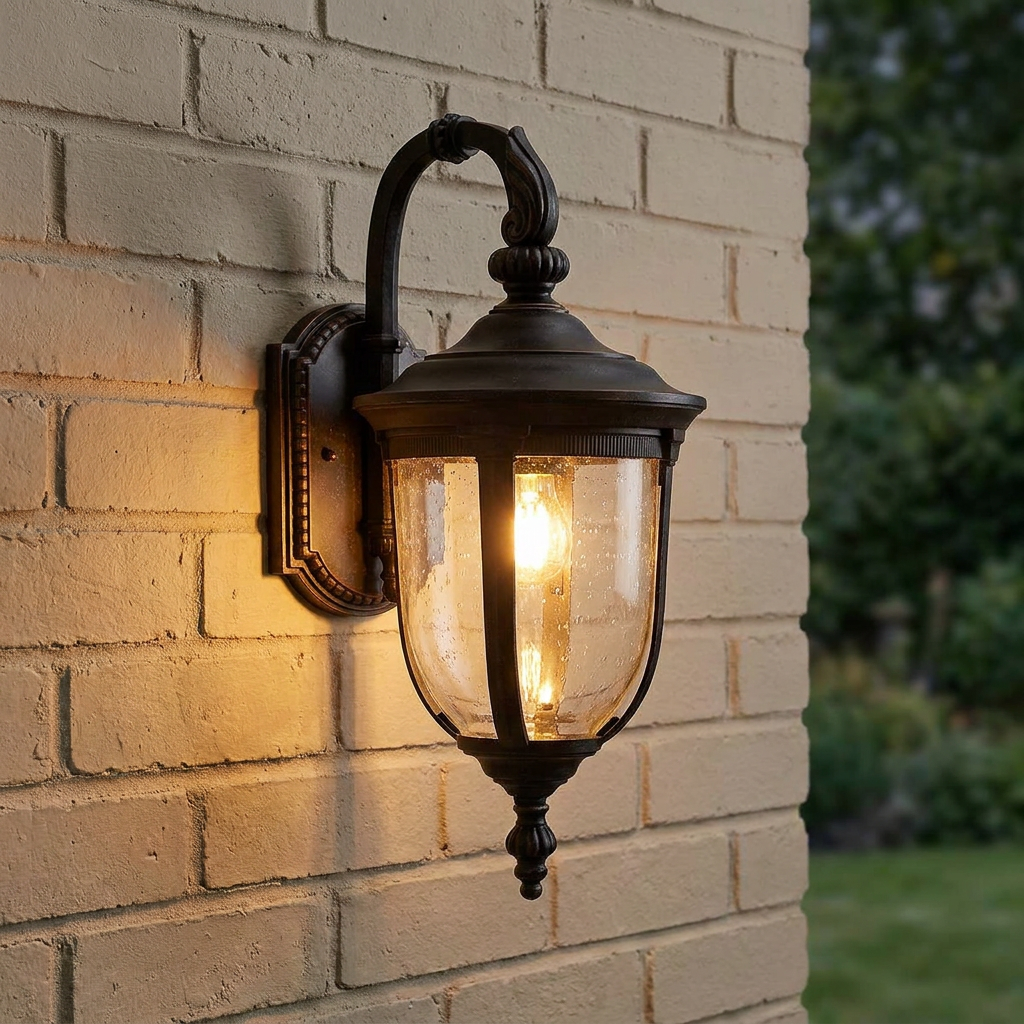 Cleveland 1 Downlight Medium Bronze Outdoor Wall Light