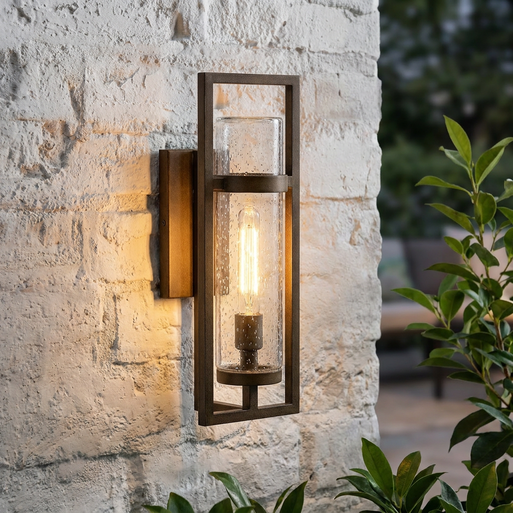 Cordillera Bronze Outdoor Modern Wall Light