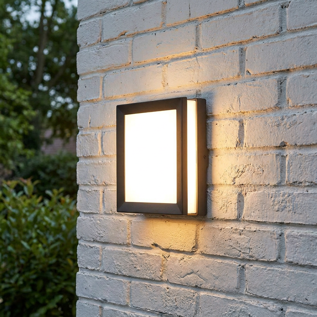 Elstead Egil 1 Light Outdoor Wall/Ceiling Light Graphite