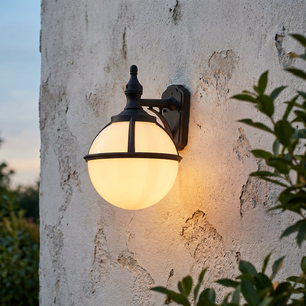 Elstead Glenbeigh Black Outdoor Up Or Down Wall Light