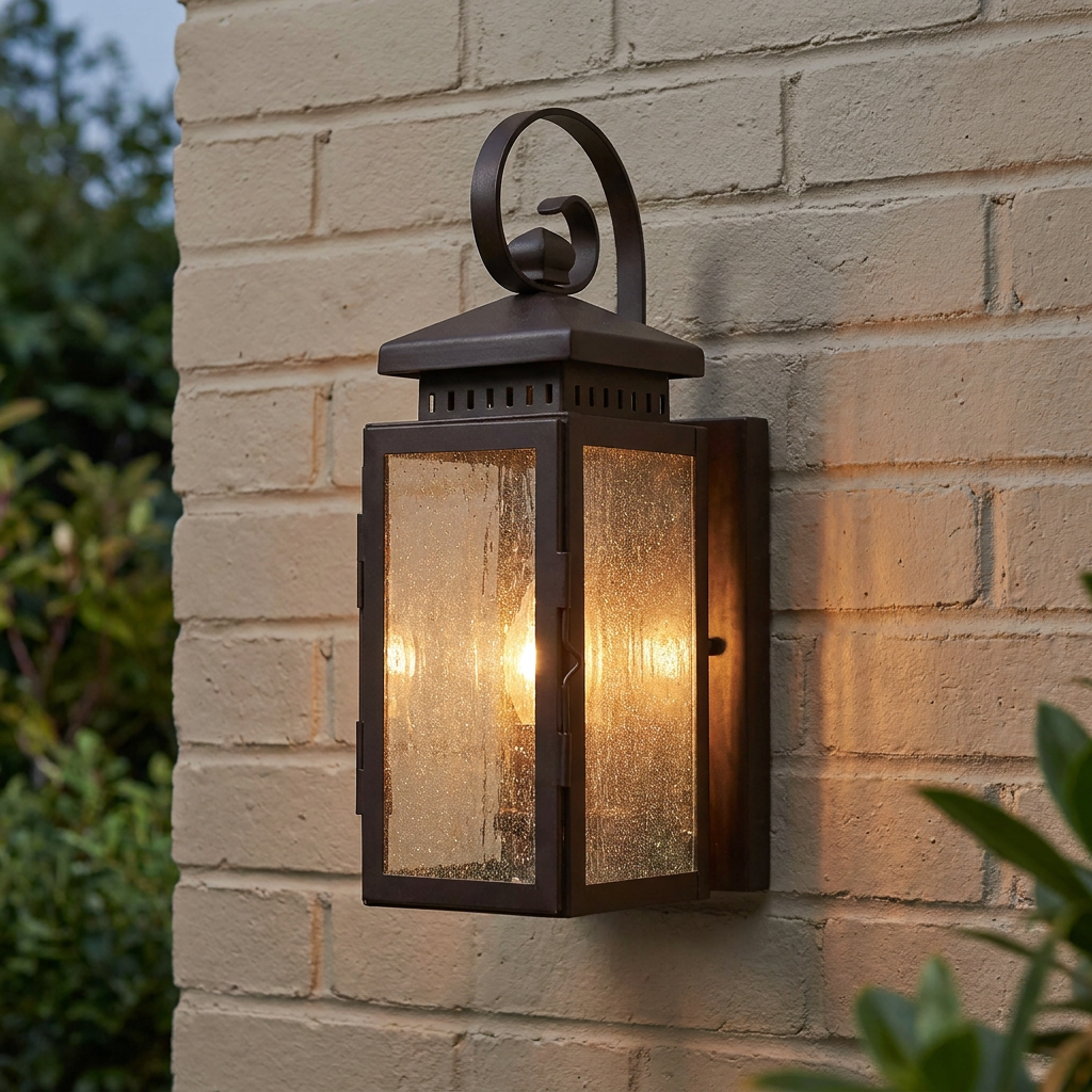Elstead Hythe Old Bronze Outdoor Wall Light