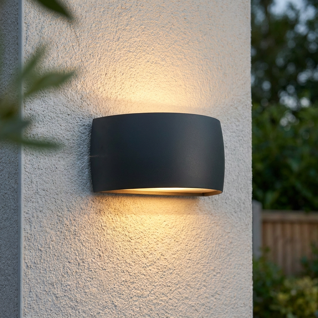 Elstead Vasa Graphite Outdoor Wall Light