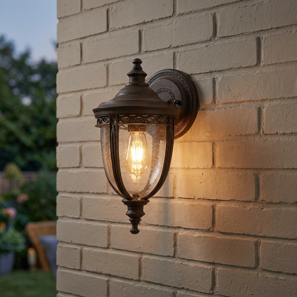 Feiss English Bridle Bronze Small Outdoor Wall Light