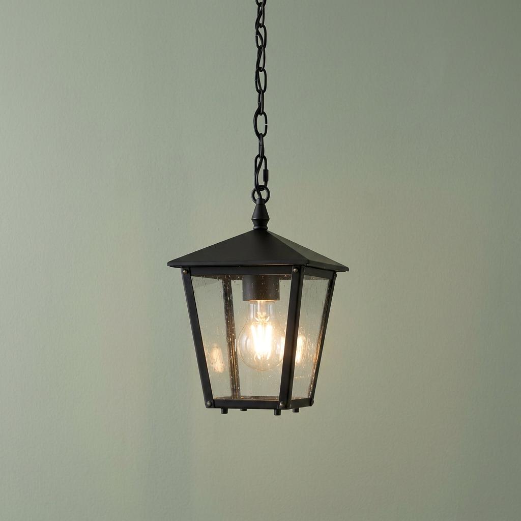 Hinkley Huntersfield Small Black Outdoor Chain Lantern