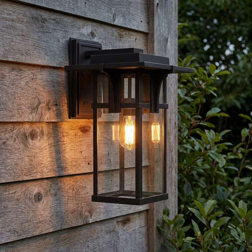 Hinkley Manhattan Oil Rubbed Bronze Large Outdoor Wall Light