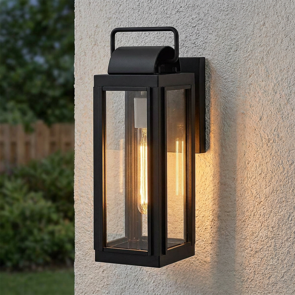 Hinkley Sag Harbor 1 Light Small Black Outdoor Wall Light