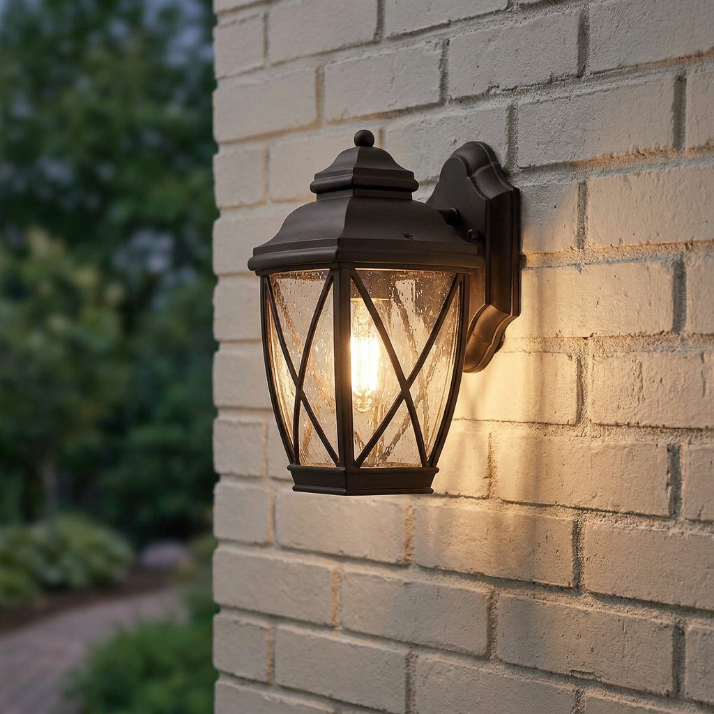Kichler Tangier Small Bronze Outdoor Wall Light