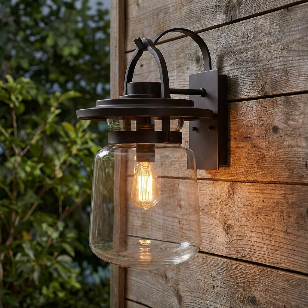 Lasalle 1 Light Large Bronze Outdoor Wall Lantern