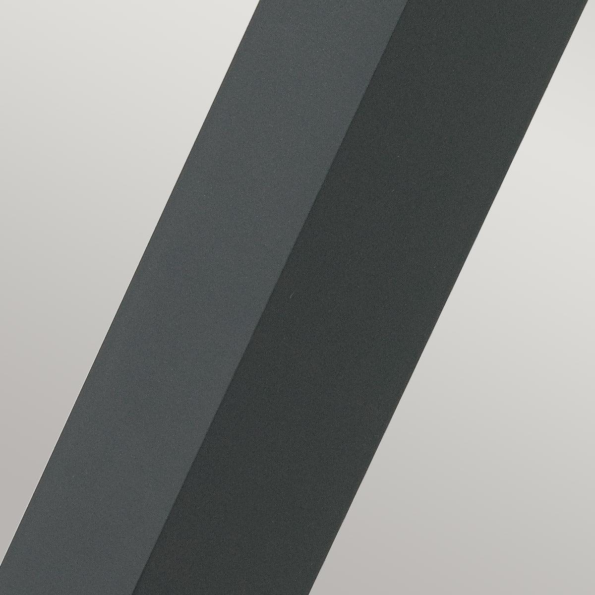 Norlys Molde LED Graphite Outdoor Bollard Light — side profile