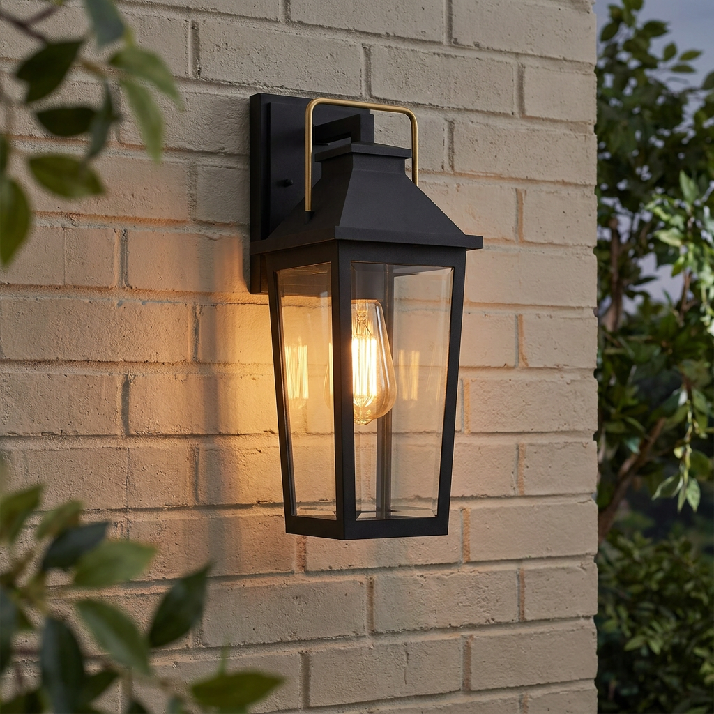 Quoizel Buckley 1 Light Coastal Medium Outdoor Wall Lights Lantern