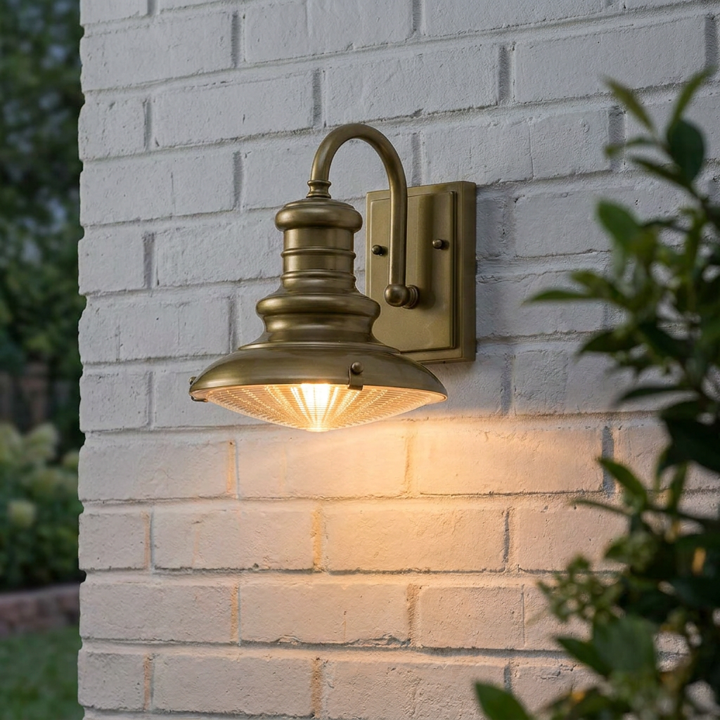 Redding Station 1 Light Medium Outdoor Wall Lantern