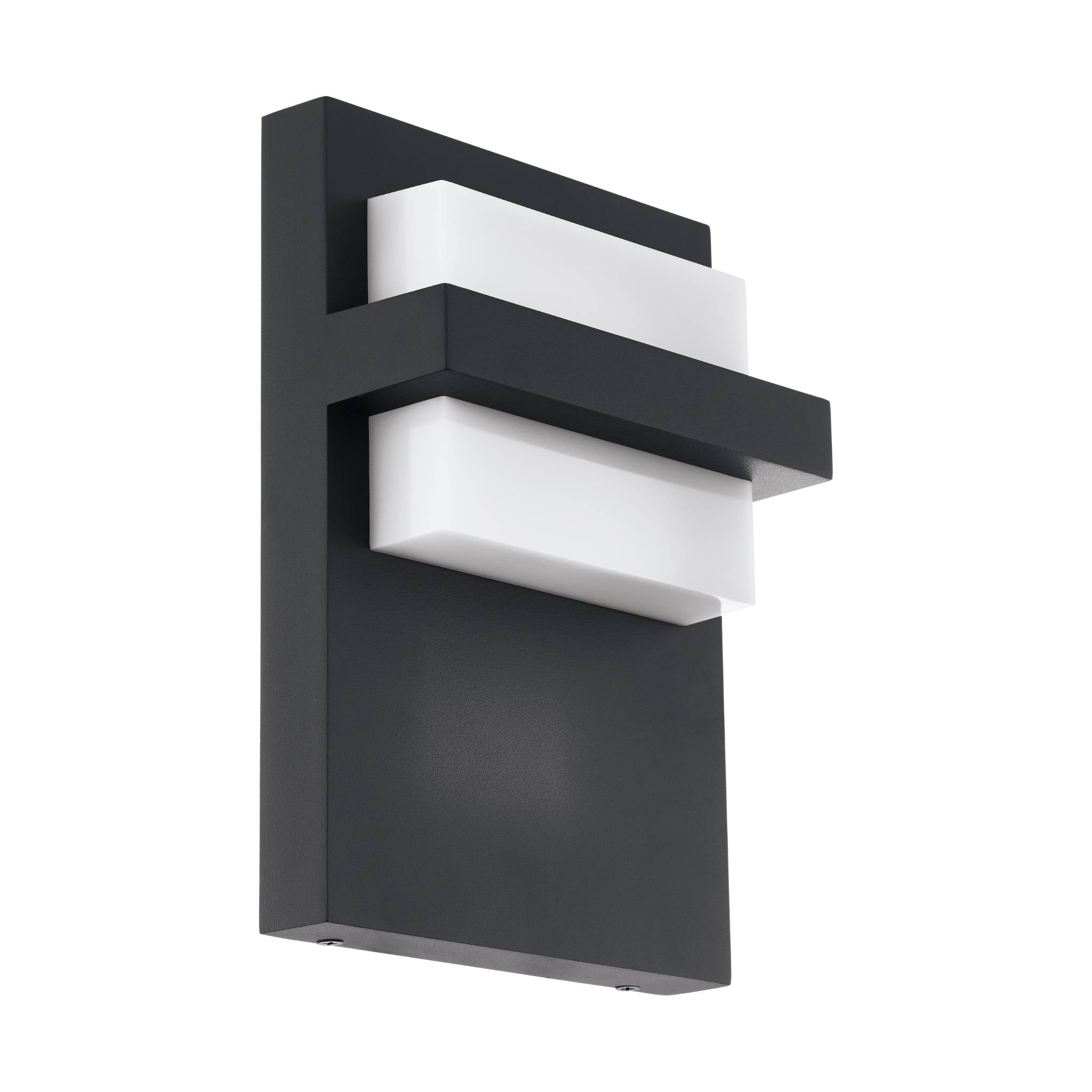eglo culpina grey ip44 outdoor led wall light living room image