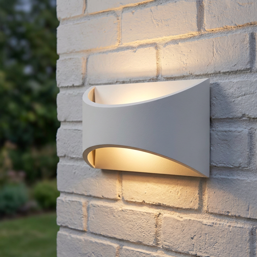 Vulcan Cool White LED Outdoor Wall Light IP65 12W