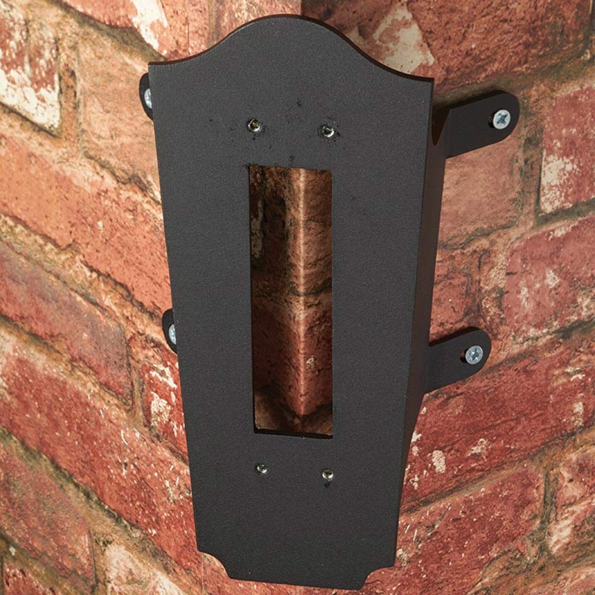 Norlys Outdoor Corner Bracket 4 - Black C-BKT4-BLK by Elstead Lighting — suits living rooms, bedrooms & hallways