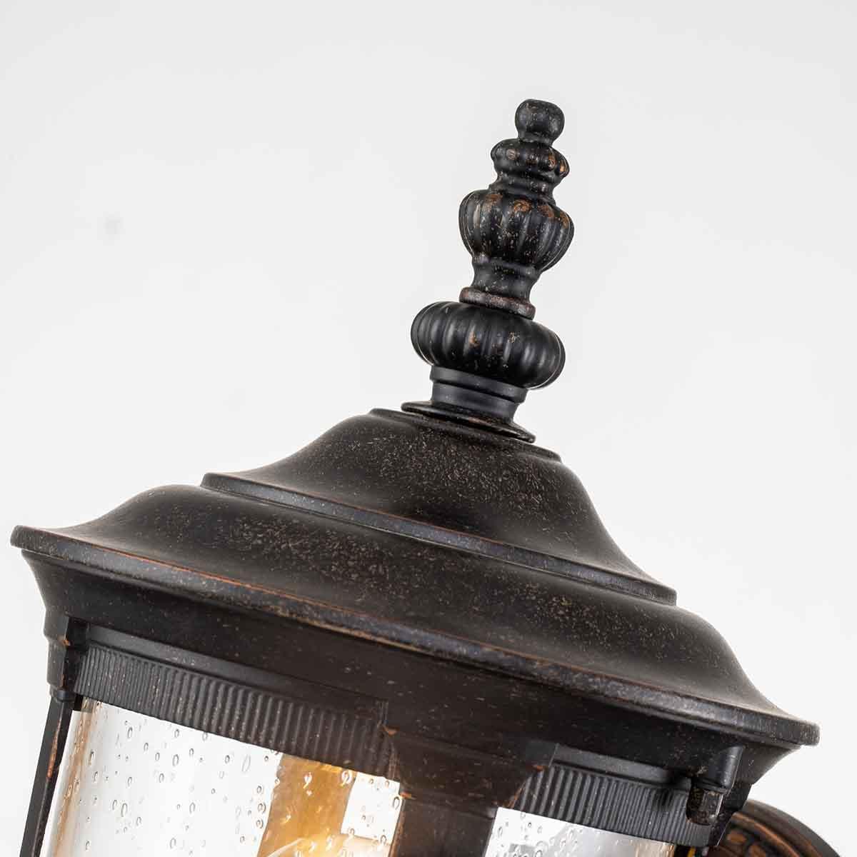 Cleveland 1 Uplight Small Bronze Outdoor Wall Light-warehouse-25-09-26