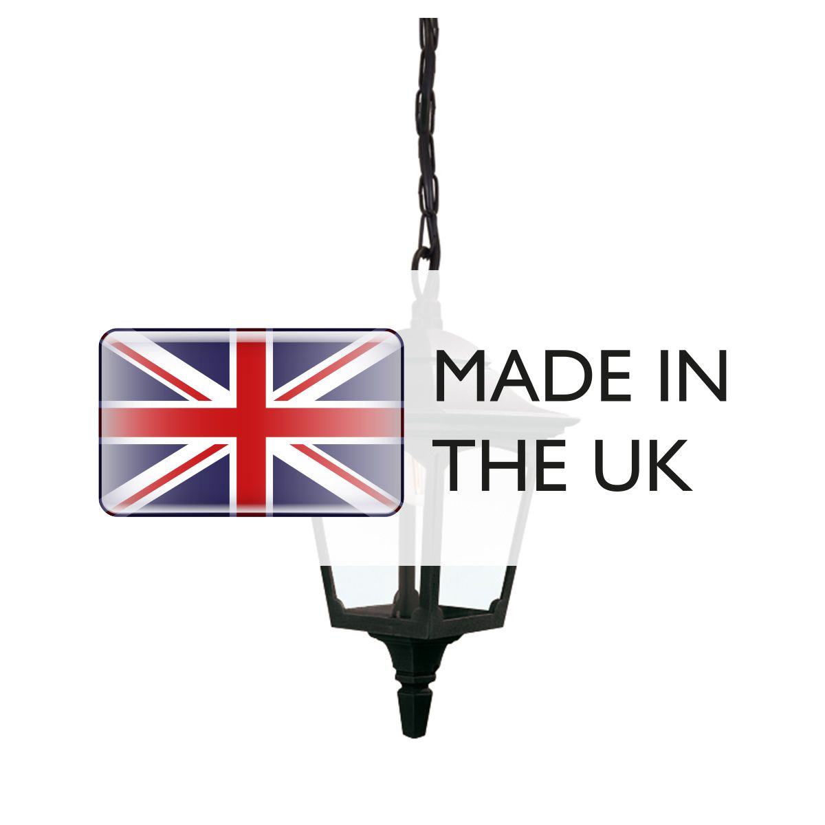 Chapel 1 Light Mini Chain Outdoor Lantern