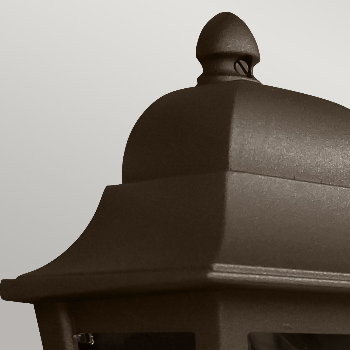 Deco Lane 1 Light Bronze Outdoor Half Wall Lantern