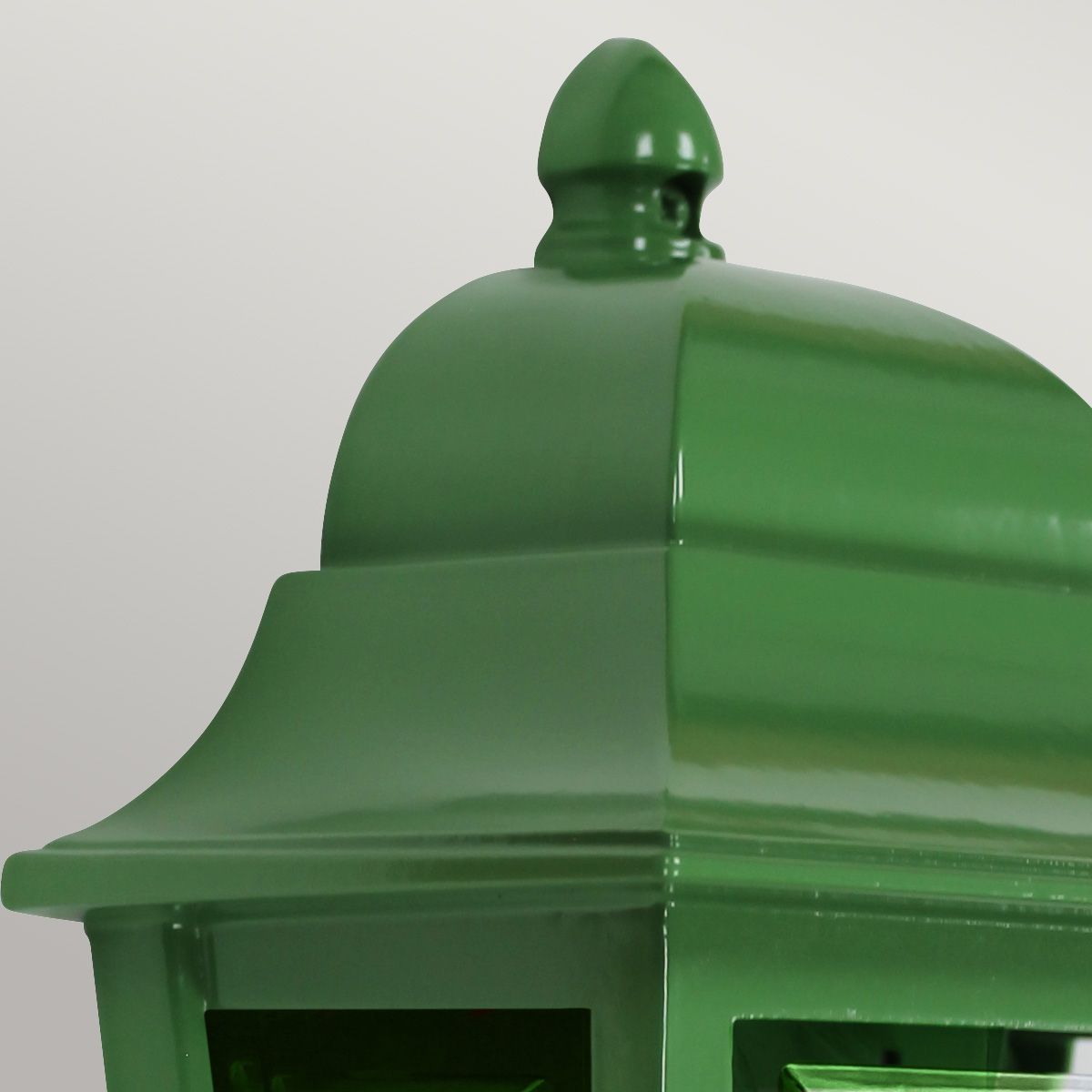 Deco Lane 1 Light Green Outdoor Half Wall Lantern