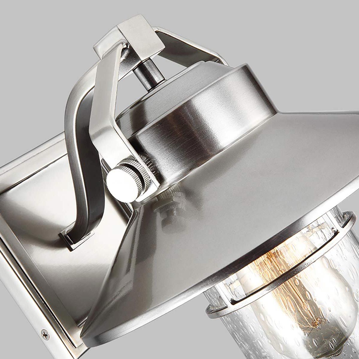 Boynton 1 Light Small Steel Outdoor Wall Lantern