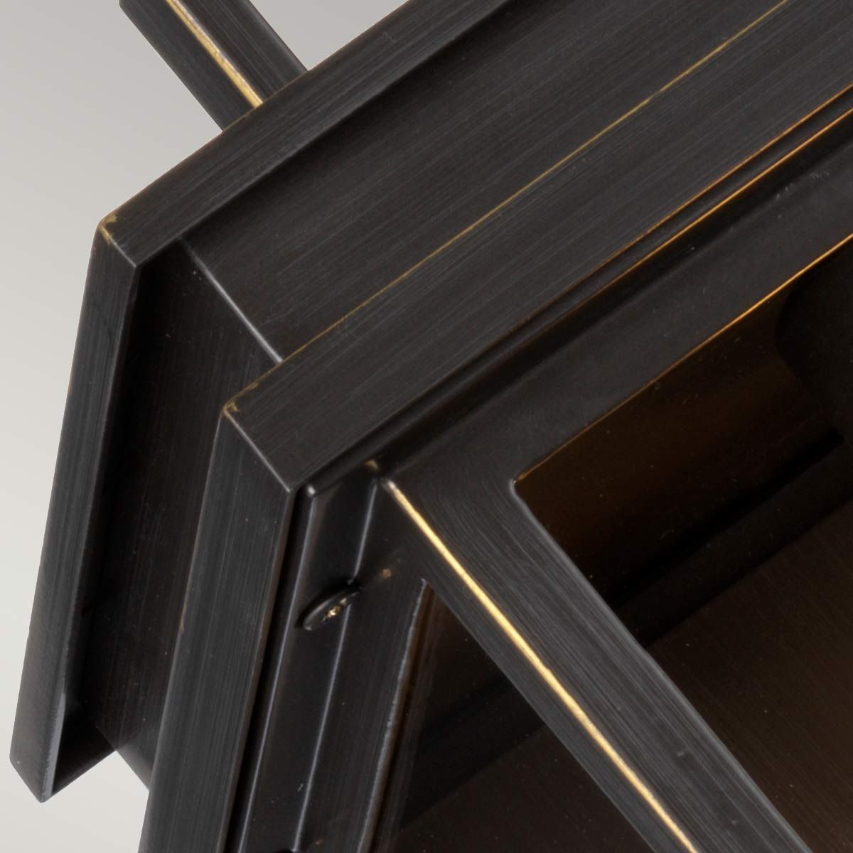 Glenview 1 Light Medium Bronze Outdoor Wall Lantern