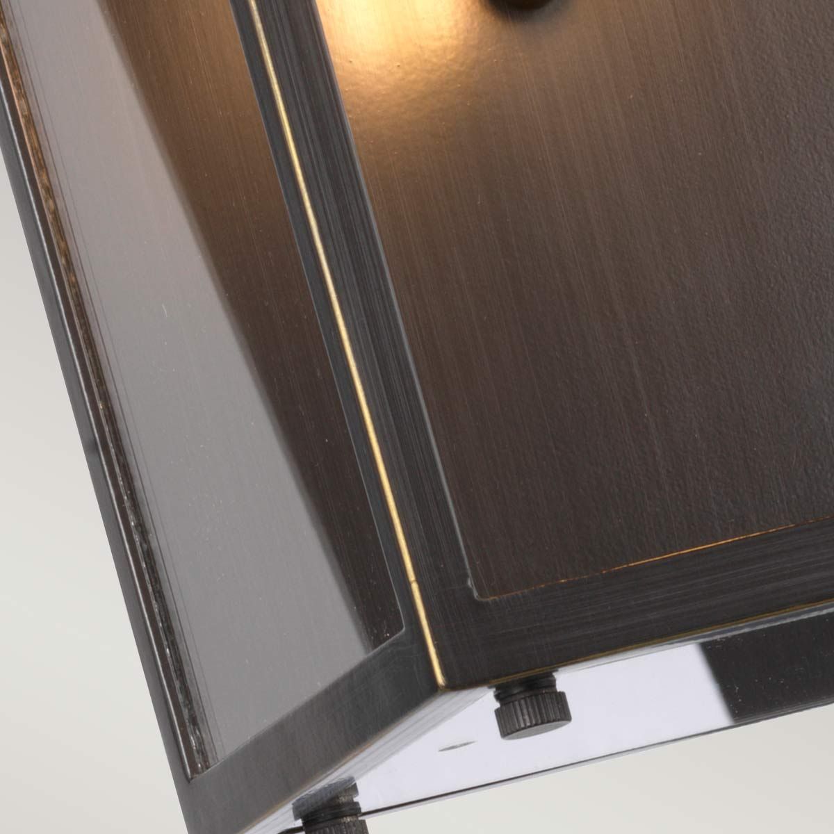 Glenview 1 Light Medium Bronze Outdoor Wall Lantern