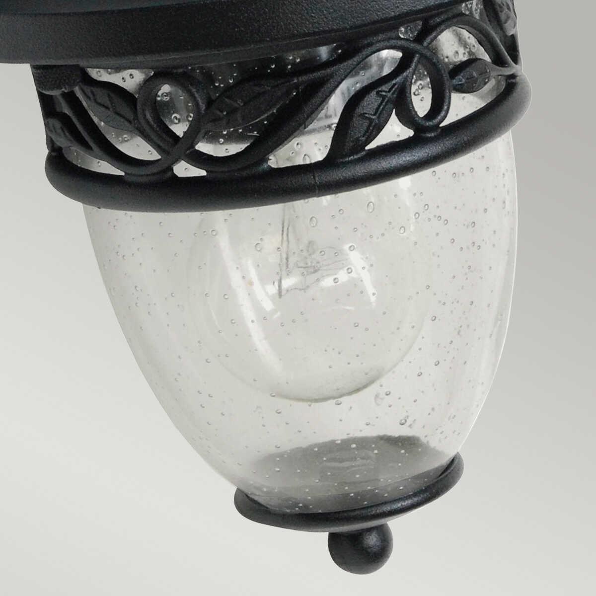 Elstead Burford Outdoor Black Wall Light-warehouse-25-09-26