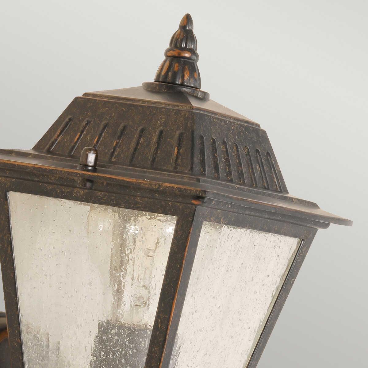 Elstead Highnam Weathered Bronze Outdoor Wall Light-clearance