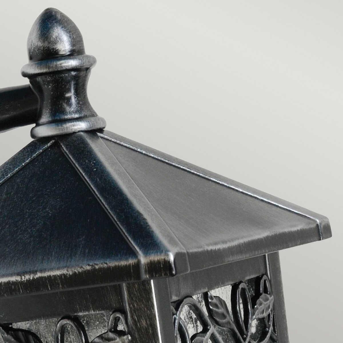 Elstead Winchcombe Black/Silver Outdoor Wall Light-clearance