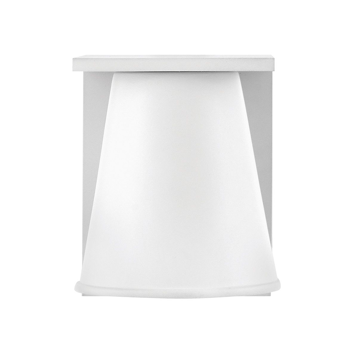 Hinkley Coastal Small White Outdoor Wall Lantern