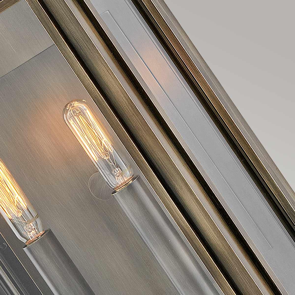 Hinkley Sag Harbor 2 Light Medium Bronze Outdoor Wall Light-warehouse-clearance-020426