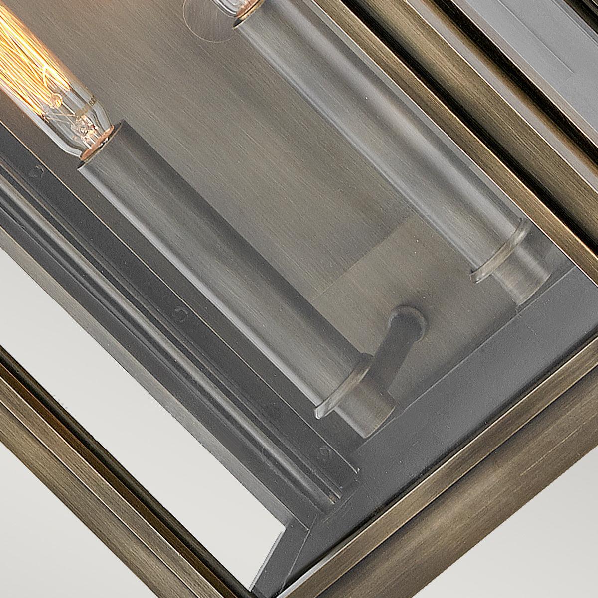 Hinkley Sag Harbor 2 Light Medium Bronze Outdoor Wall Light-warehouse-clearance-020426