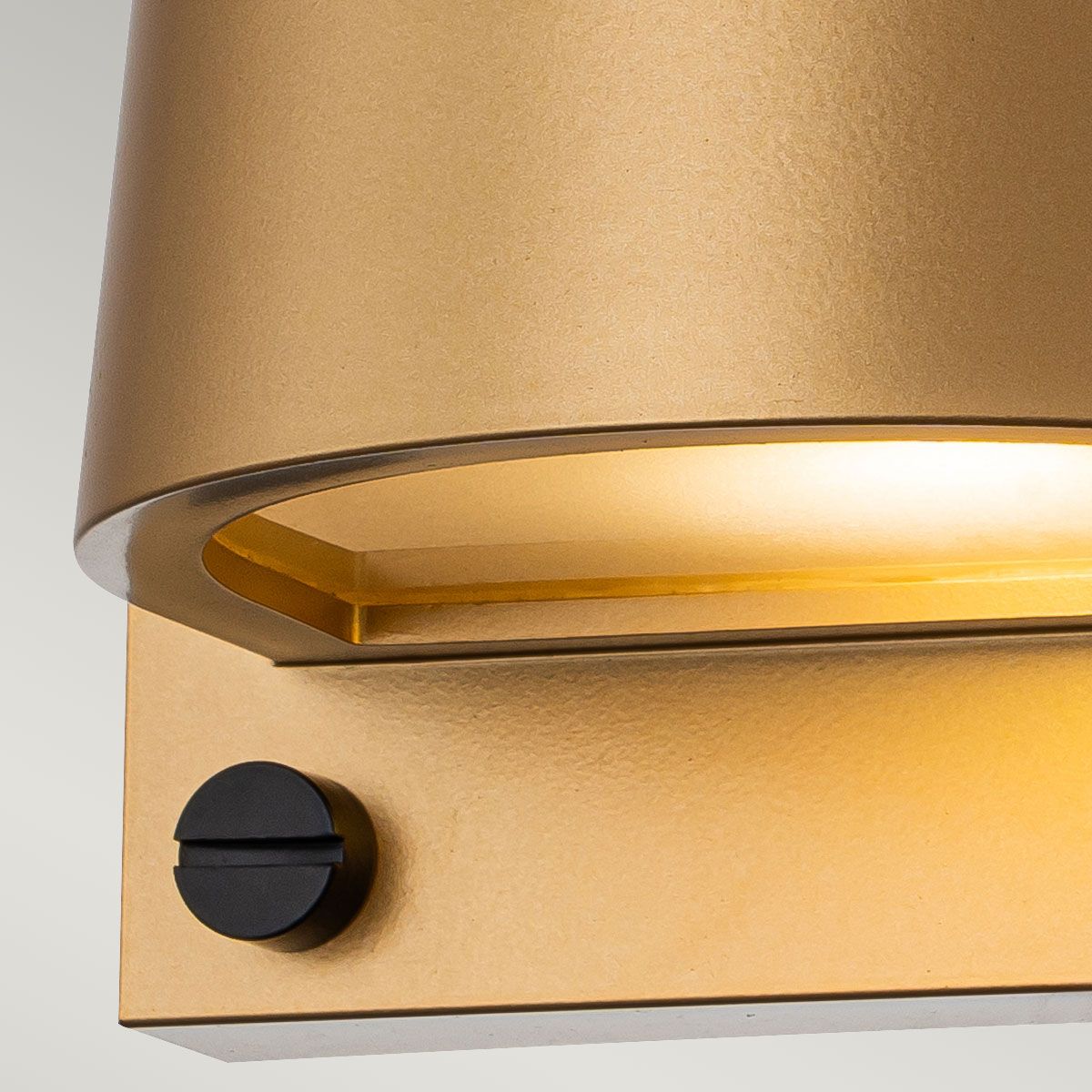 Scout Brass Small Outdoor Wall Light
