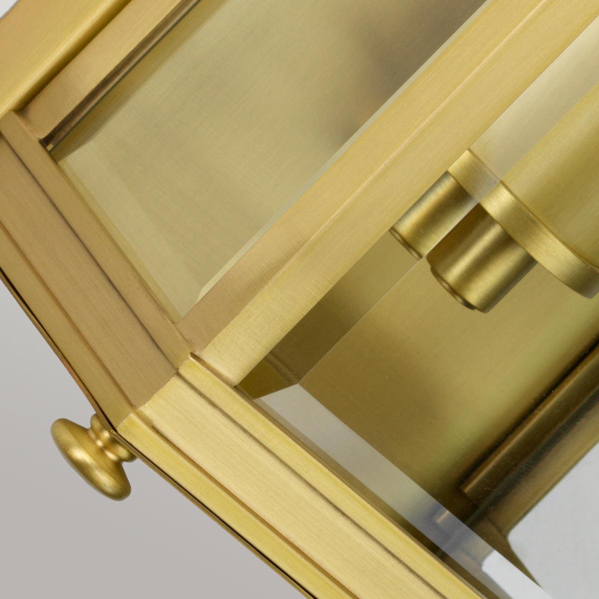 Elstead Holborn 1 Light Small Brass Outdoor Half Light-warehouse-25-09-26