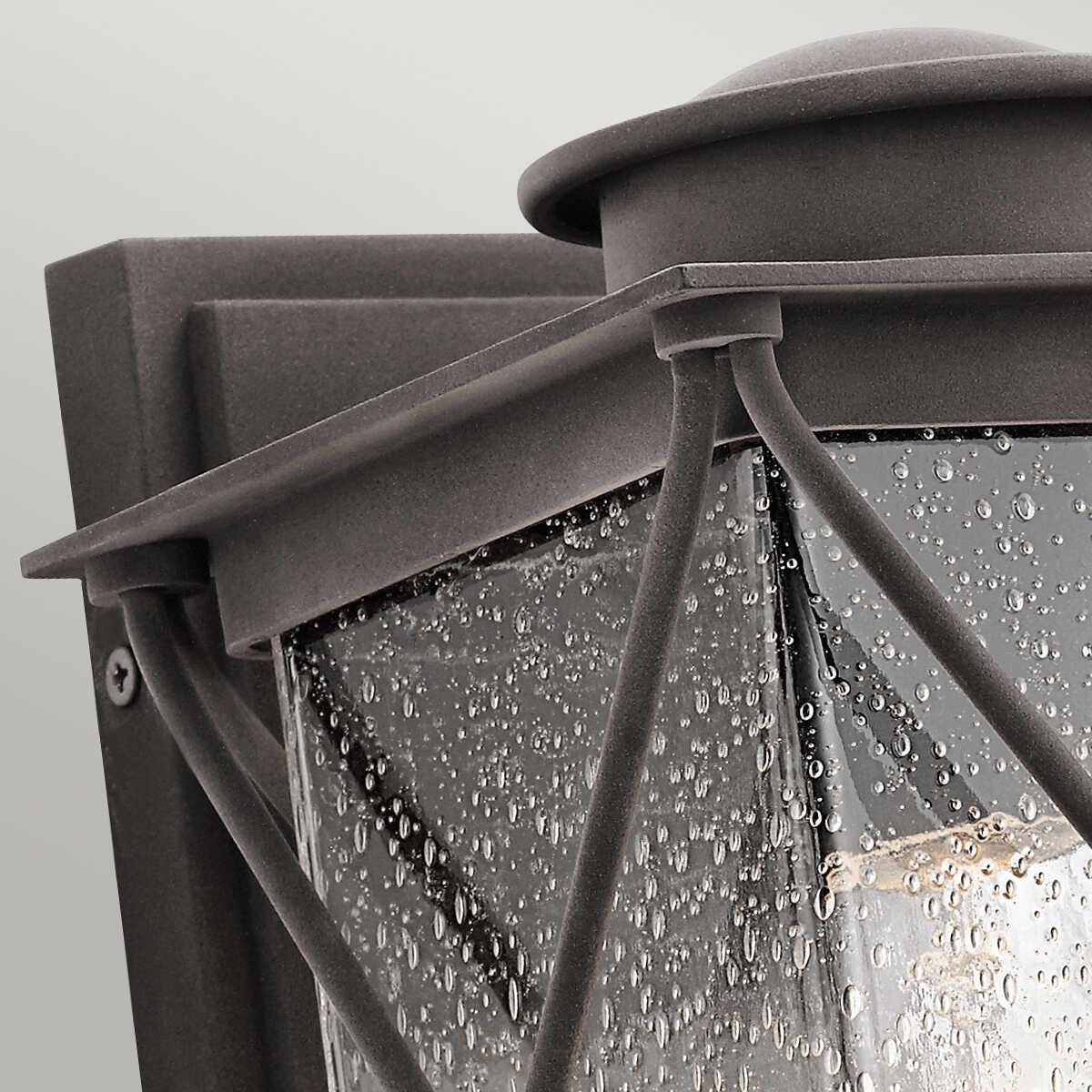 Kichler Argyle Small Zinc Outdoor Wall Light-clearance