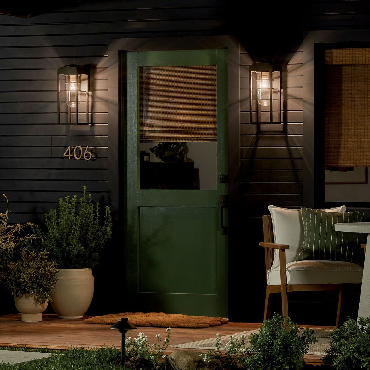 Kichler Hone Coastal 1 Light Medium Wall Lantern