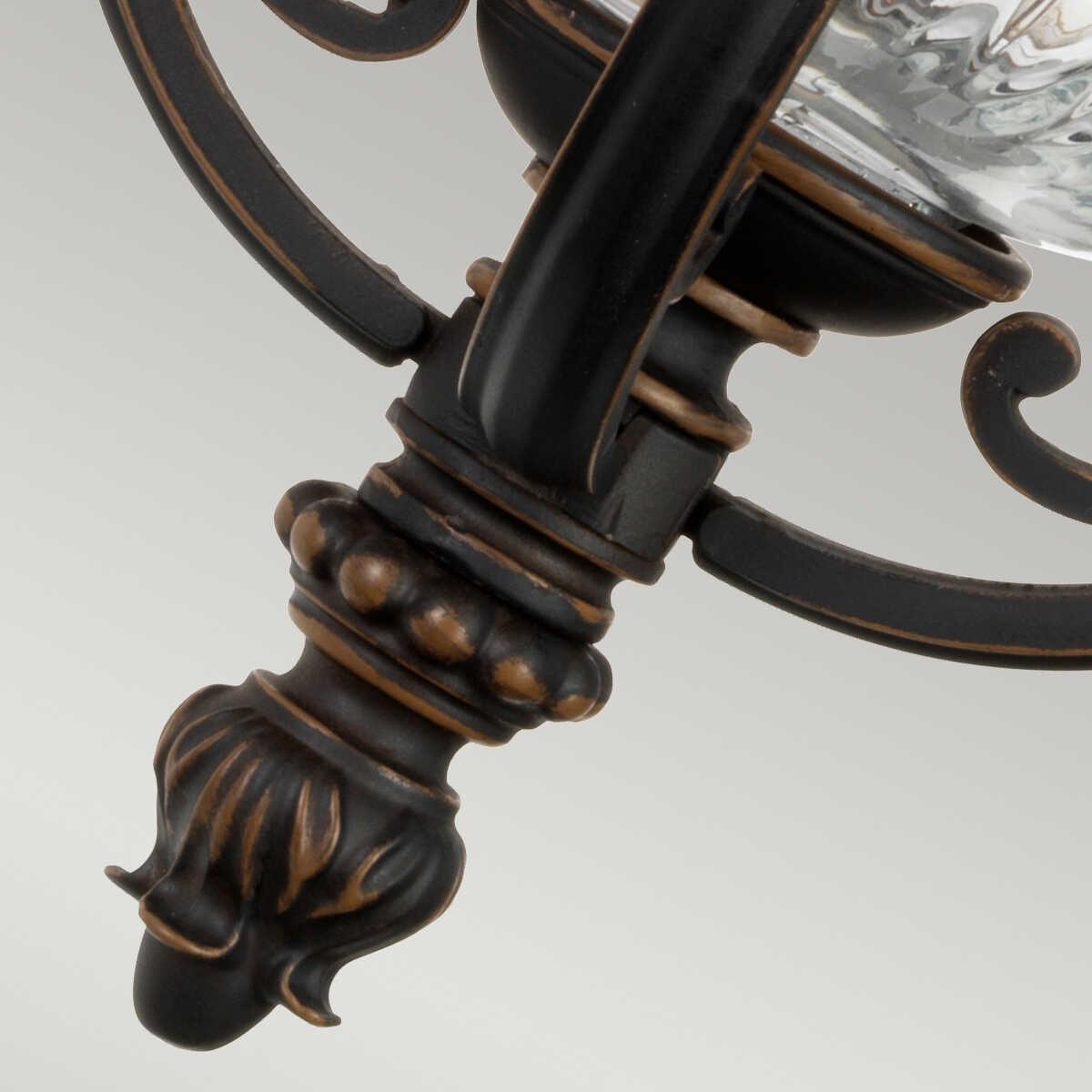 Kichler Luverne Rubbed Bronze Small Outdoor Wall Light-WAREHOUSE-40-210426