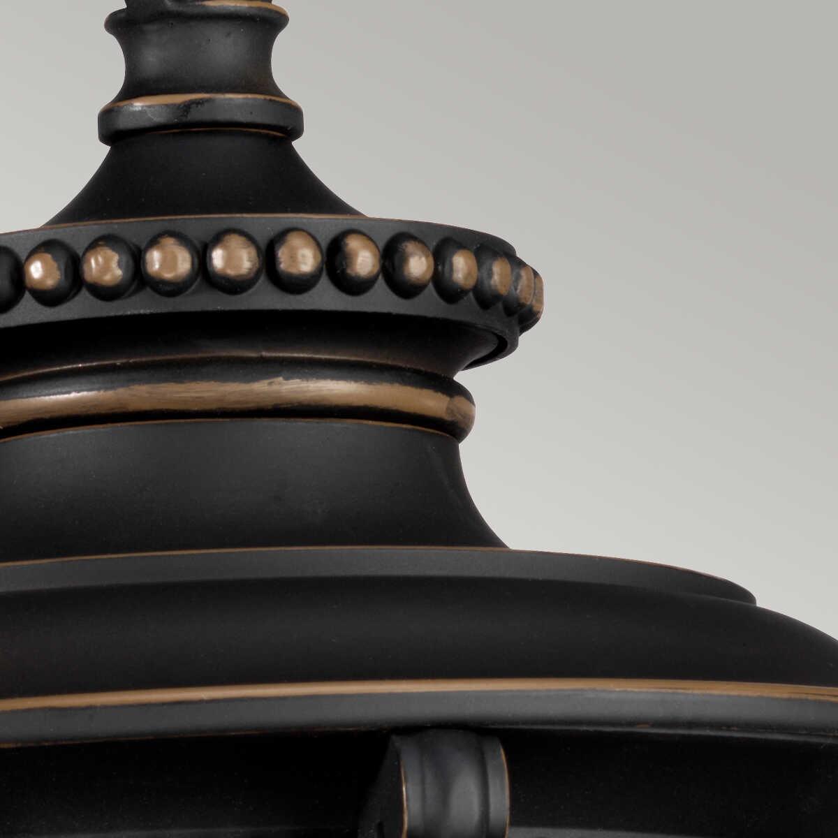 Kichler Luverne Rubbed Bronze Outdoor Pendant Light-warehouse-clearance-020426