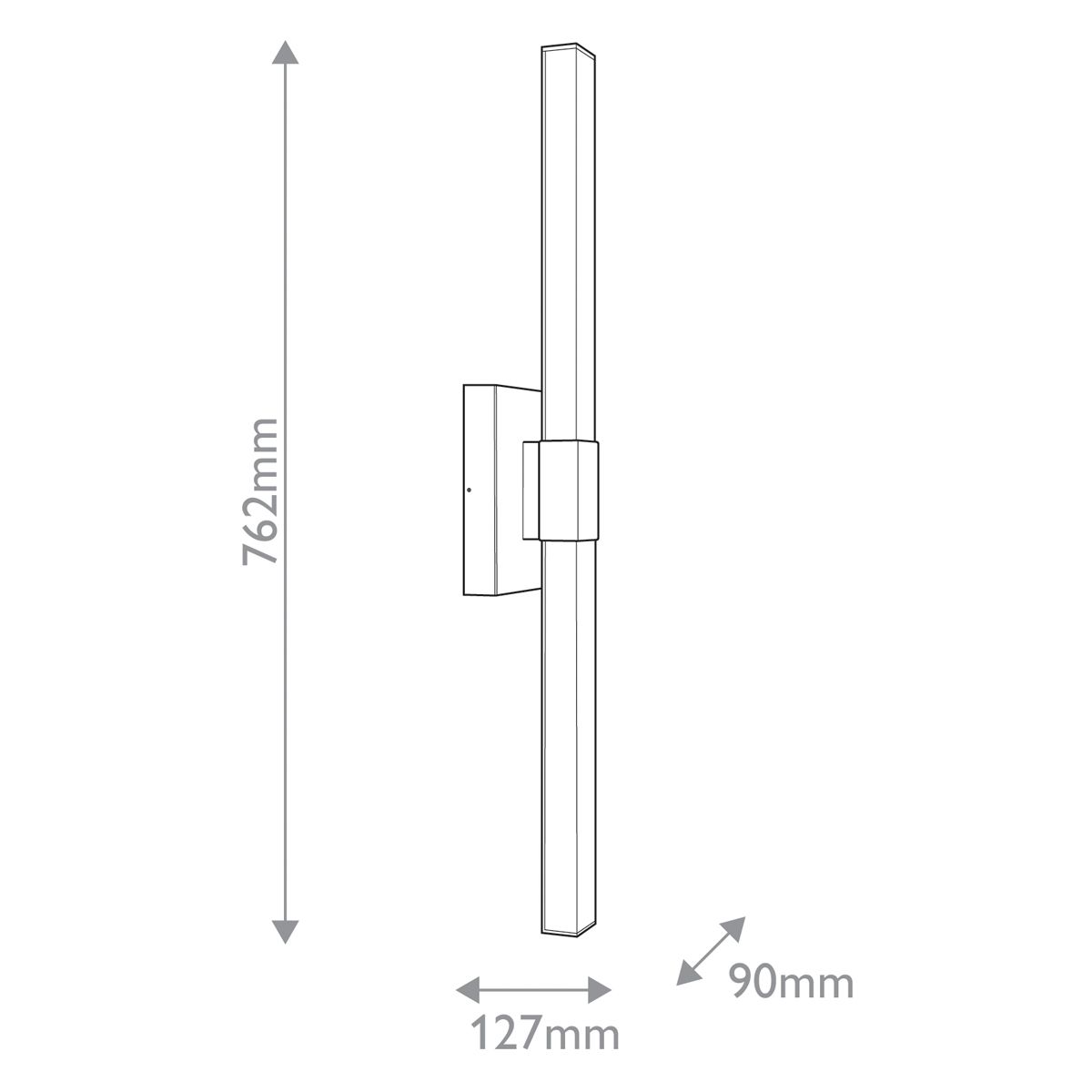 Kichler Nocar Large LED Exterior Wall Light