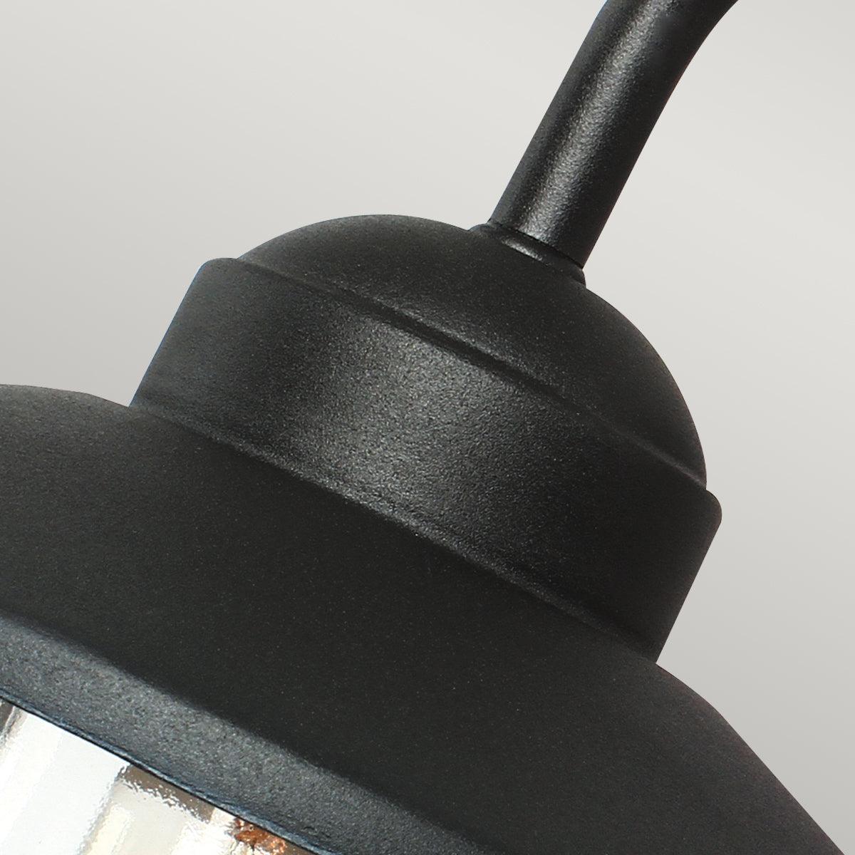 Elstead Klampenborg Black Outdoor Wall Light-OB-35-25-09