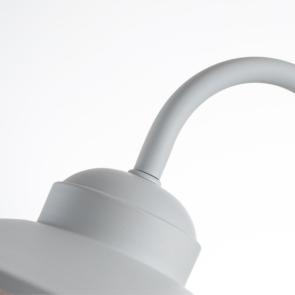 Elstead Klampenborg 1 Light White Outdoor Wall Light-warehouse-25-09-26