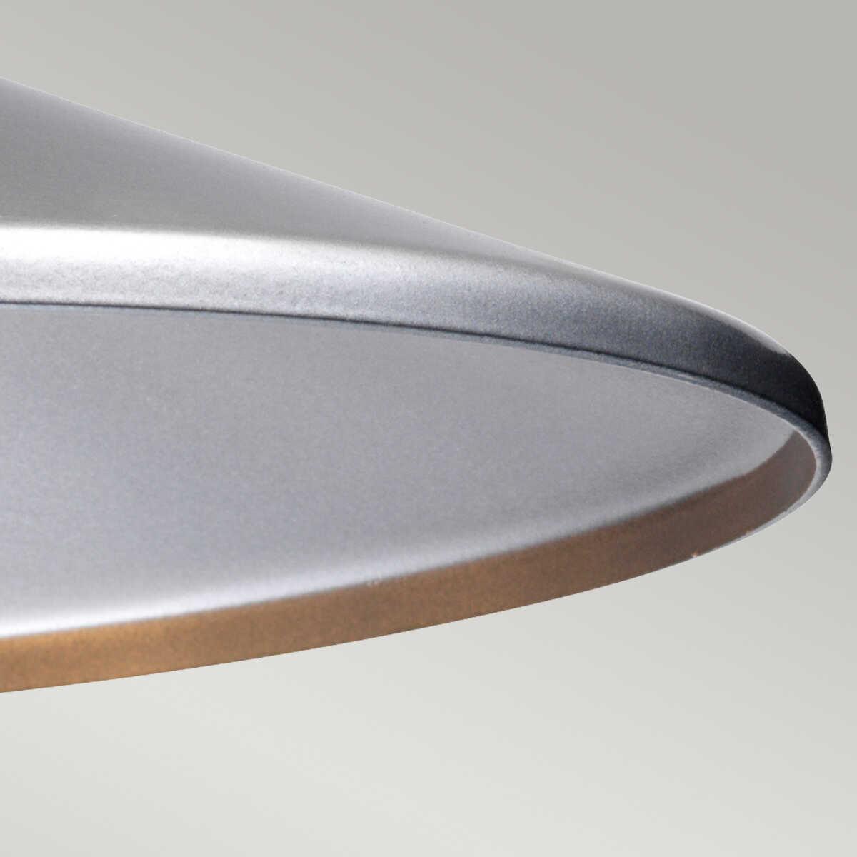 Elstead Klampenborg 1 Light Silver Outdoor Chain Lantern-clearance