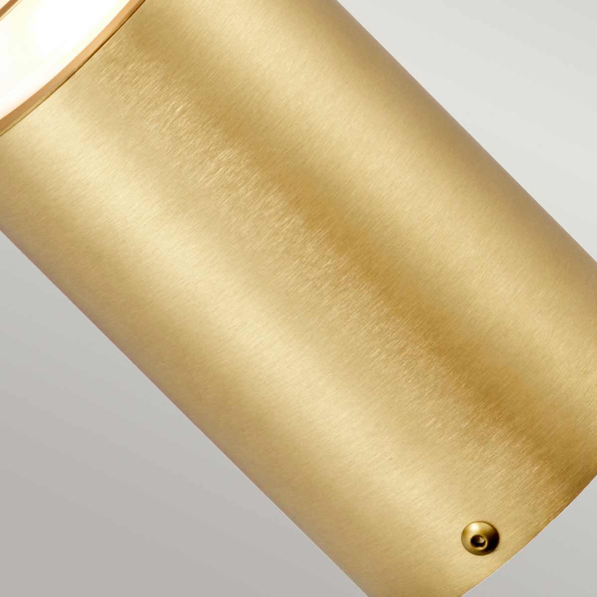 Elstead New Brighton 1 Light Medium Brass Outdoor Bollard-warehouse-25-09-26