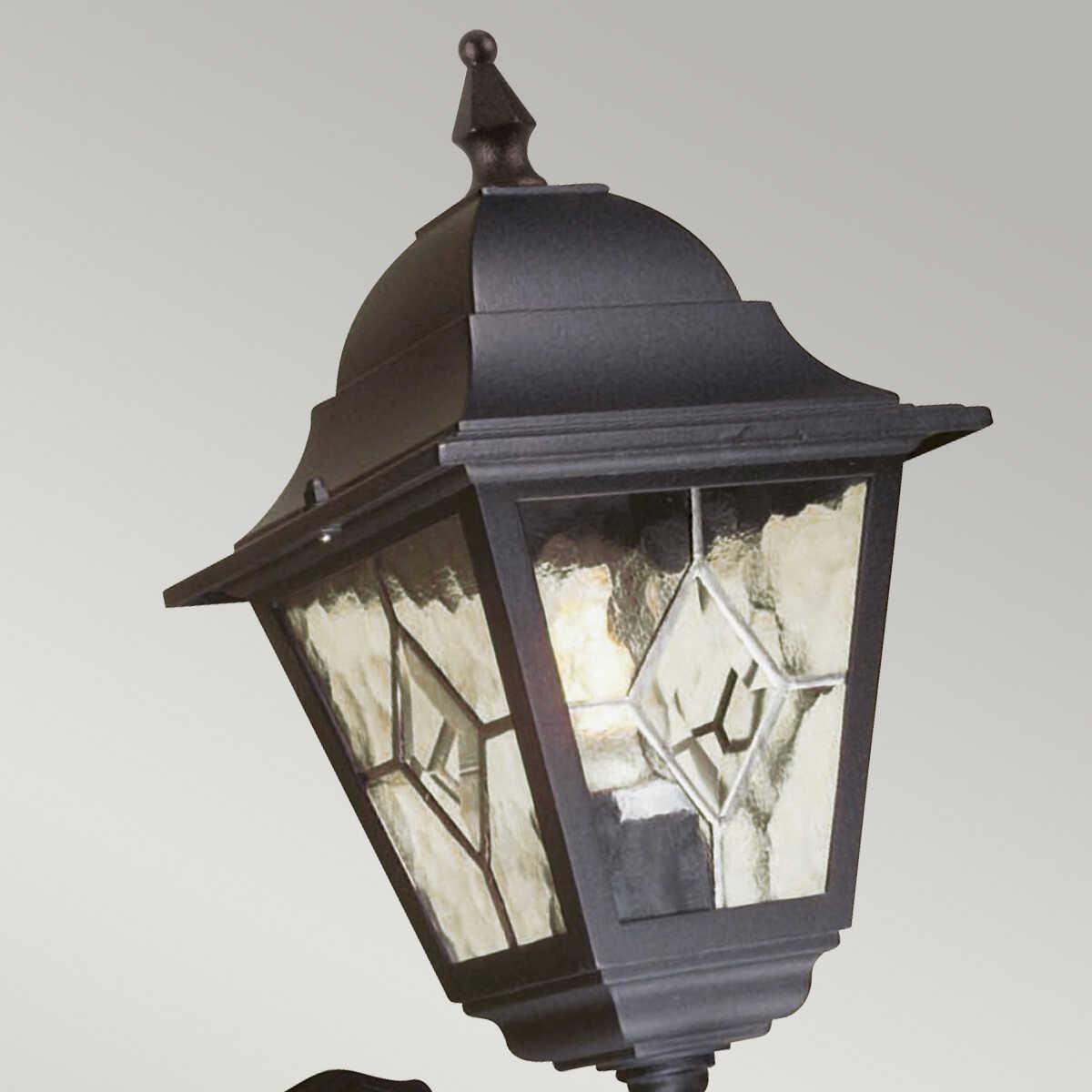 Elstead Norfolk Black Outdoor PIR Wall Light-clearance